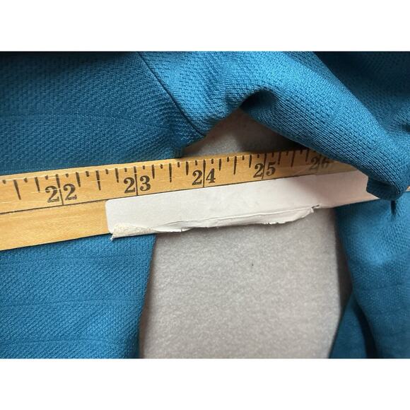 Michael Strahan MSX Mens Teal Polyester Long Sleeve Activewear Shirt Size XLT - Picture 5 of 10